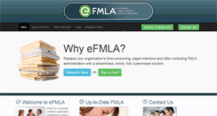 Desktop Screenshot of efmla.com